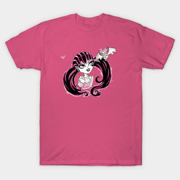 Draculaura T-Shirt by Wingedwarrior